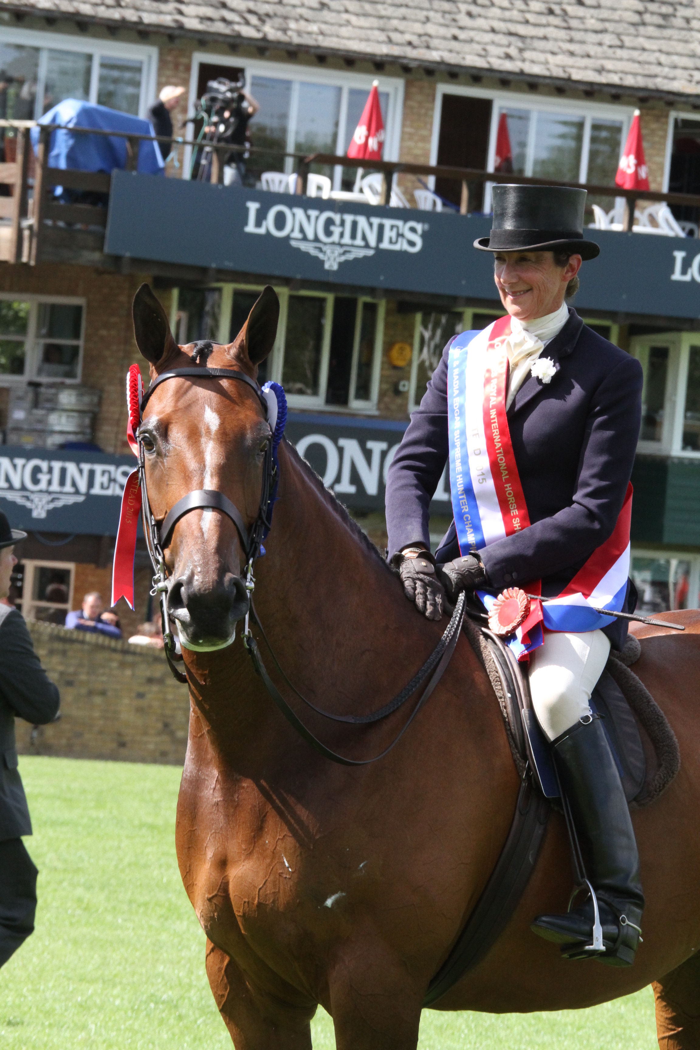 Jayne Ross - winner of the British Horse Society Supreme Horse