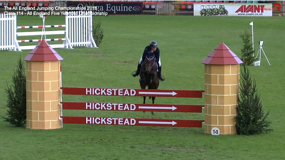 Ronnie Jones winning The All England 5 yr old Champion 2018