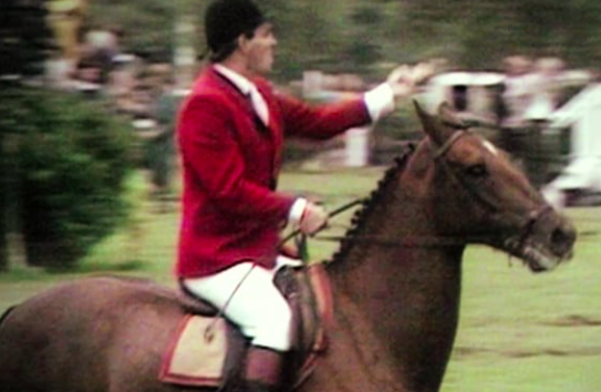 Harvey Smith and the Hickstead V-sign 
