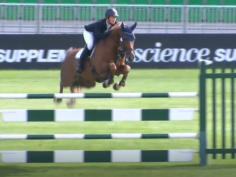 Holly Smith and Fruselli win the All England 1.40m Open Friday