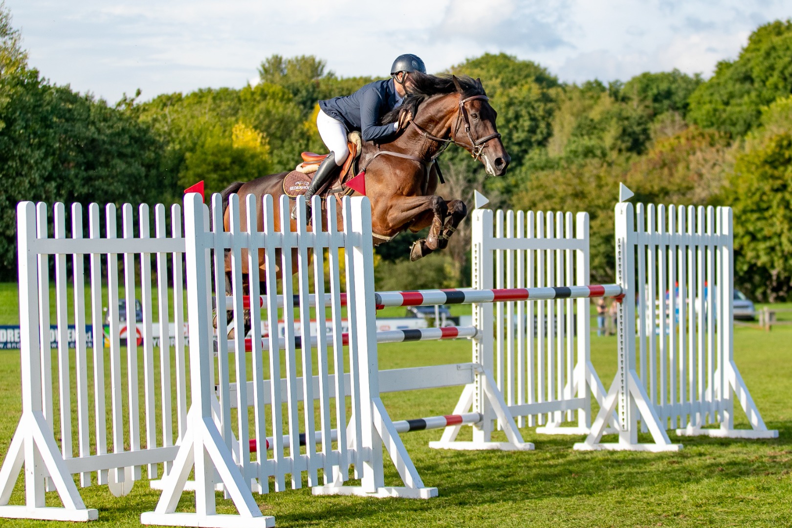Ben Walker and Fire II - The All England 1.30m Open Championship