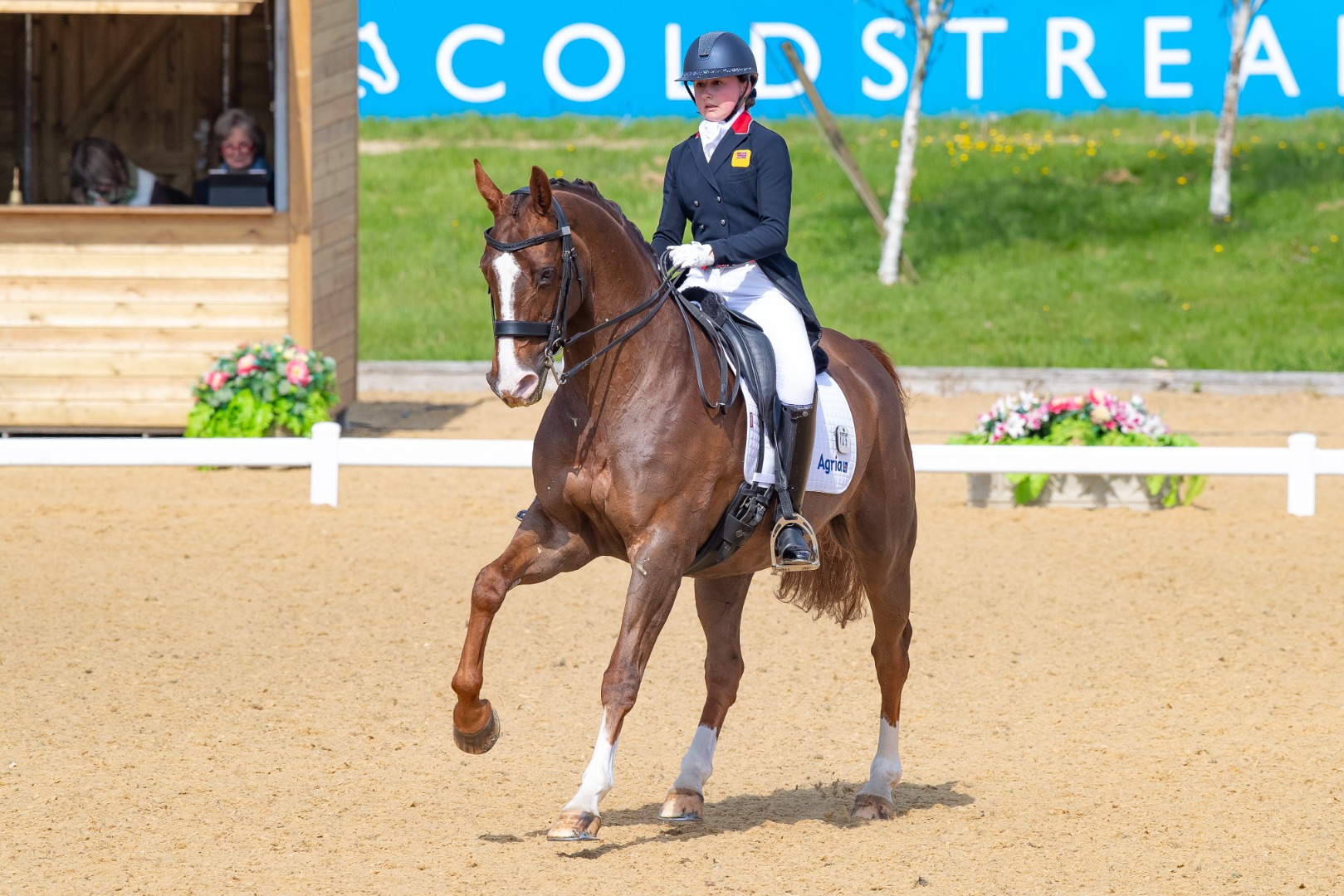Ruby Hughes & World Exclusive - CDIY Young Riders Individual Competition