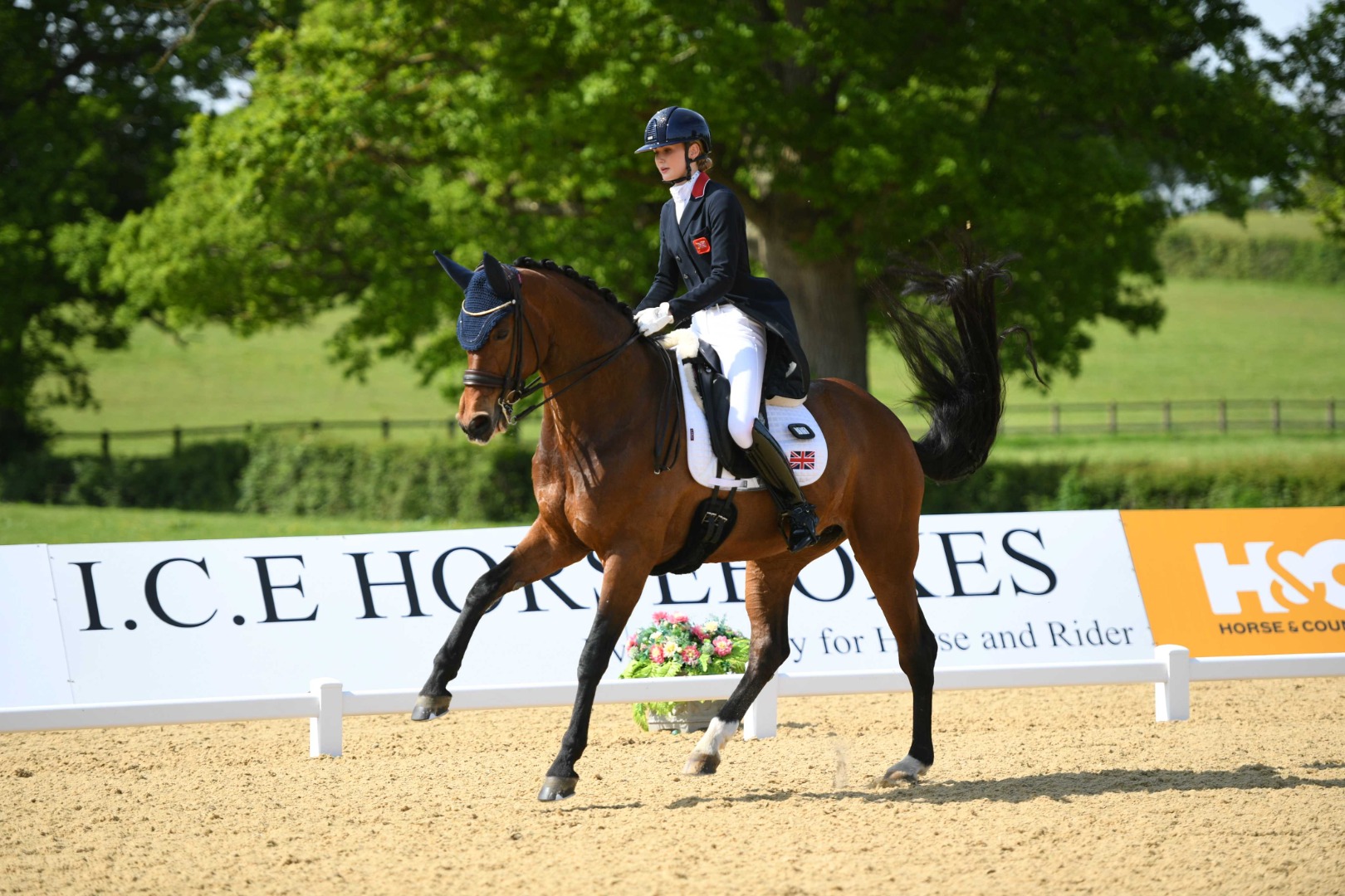 Annabella Pidgley & Espe - Horse & Country CDI1* Prix St Georges