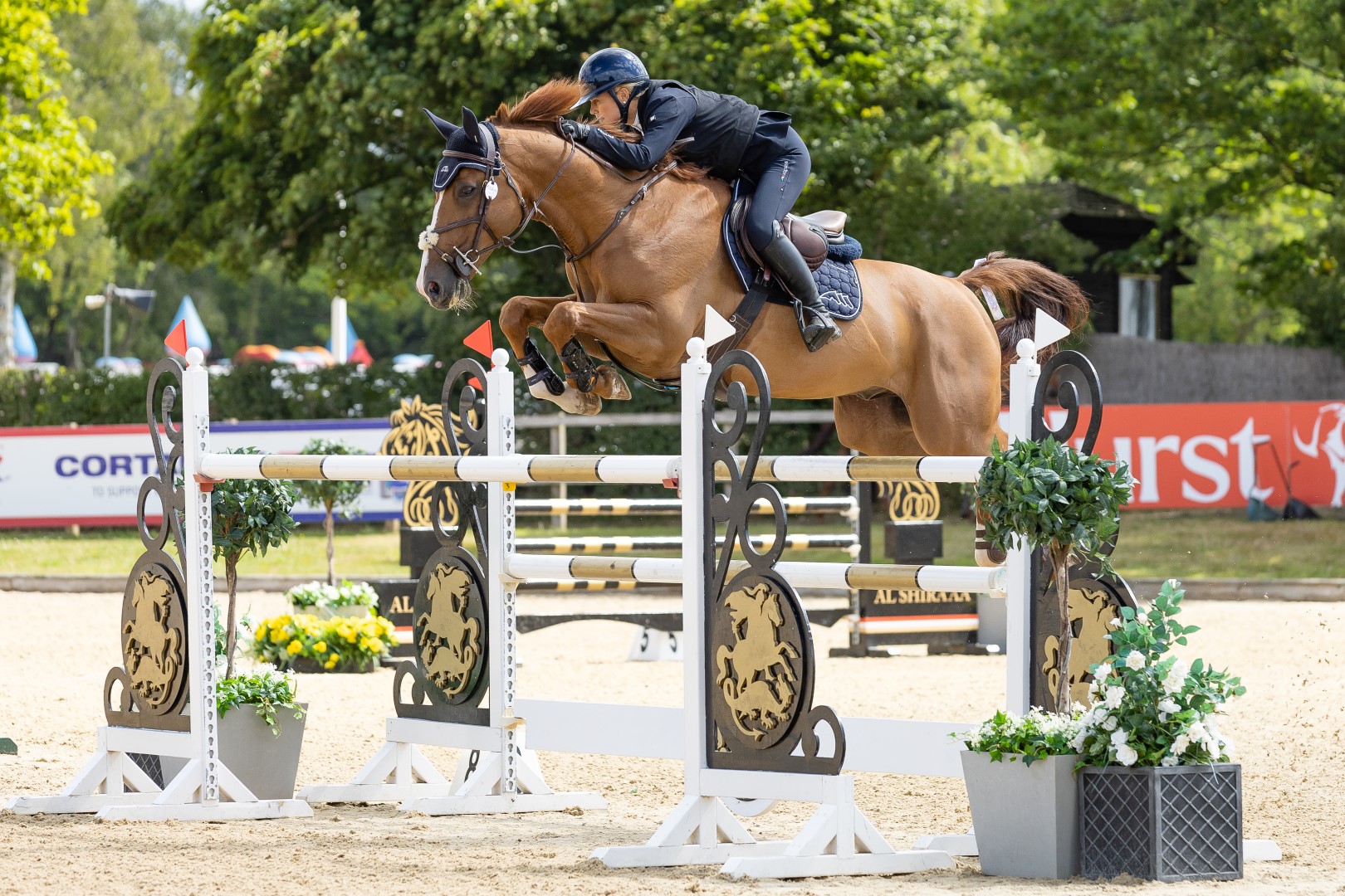 Winner of the Redpost Equestrian Senior Foxhunter Championship - Second Round 2025