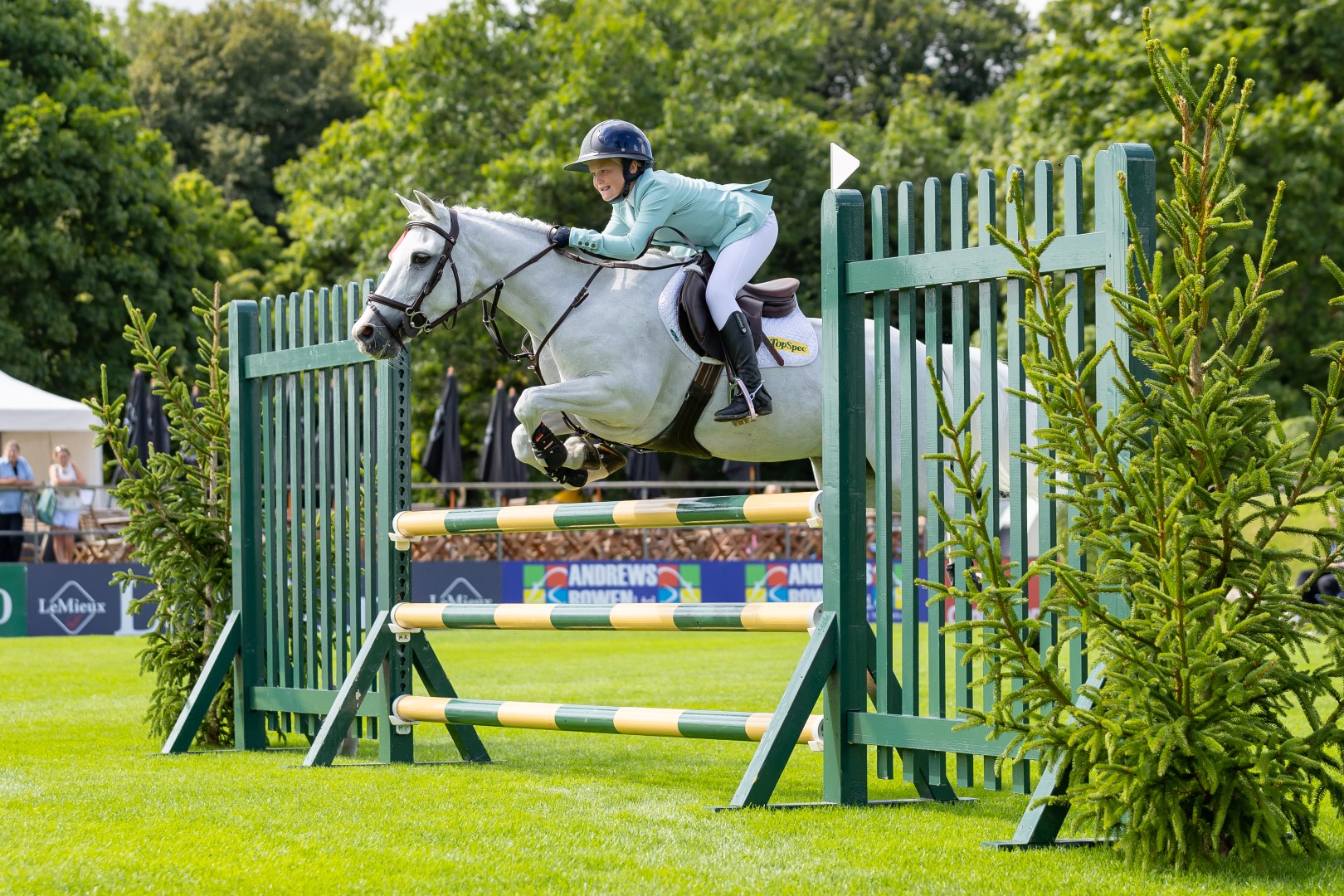 Pro Ponies UK BS Winter 128cms Championship- Anya Dewey Clarke and Jim