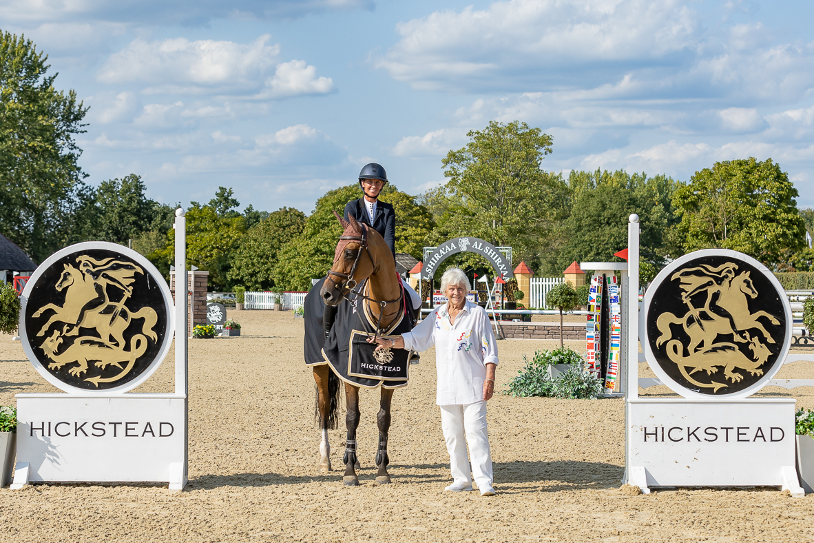 Louise Simpson and  Z7 Regal Don - 1.30m Open 